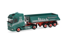 Herpa 319829 - H0 - DAF XG Kippmulden-Sattelzug Sauerbaum